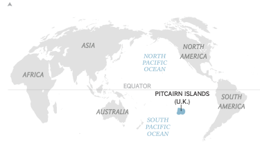 Pitcairn Islands (Courtesy of National Geographic)